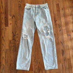 Edikted Women's Ripped Jean Size Medium